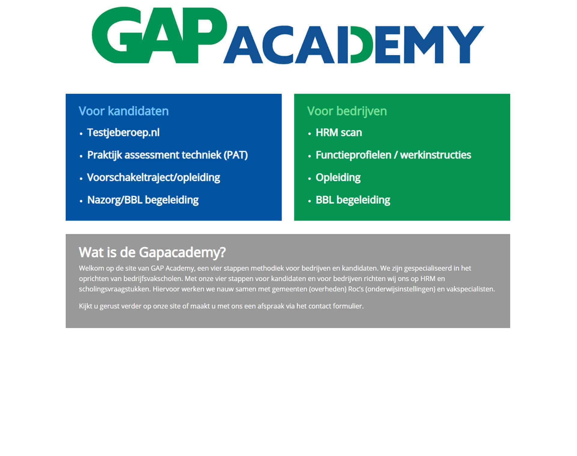 GAP Academy